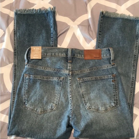 NWT Madewell Cali Demi-Boot jeans petite 24 - Picture 2 of 5